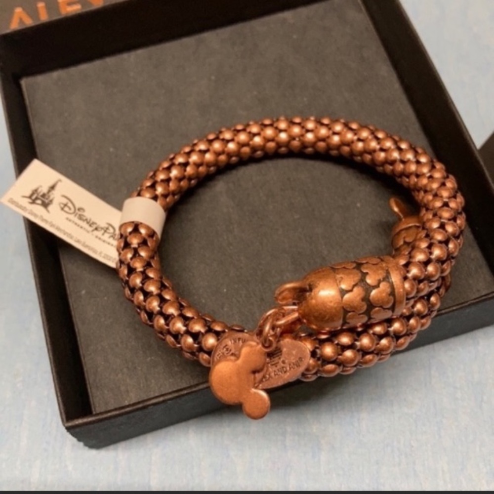 Disney Parks x Alex and Ani Mickey Mouse Wrap Bracelet